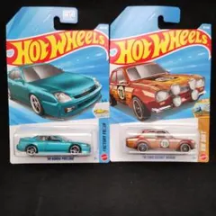 ホットウィール 98 ホンダ プレリュード フォード エスコートRS 2台セット