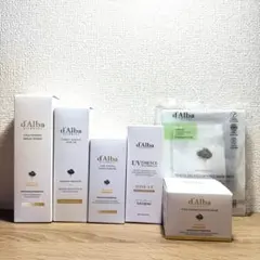 d’Alba ダルバ ビタトーニング＆ホワイトトリュフ スキンケア6点セット