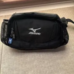Mizuno ブラック ボディバッグ