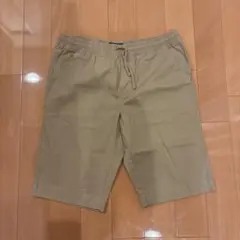 【美品】メンズ ショートパンツ ベージュ ウエストゴムLサイズのサムネイル