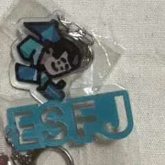 【新品未使用】　MBTI アクリルキーホルダー　ESFJ キーホルダー　領事館