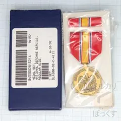 米軍実物未使用品 アメリカ軍 米軍 国防従軍章 勲章 メダル リボンのサムネイル