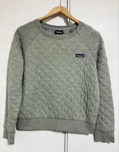 【送料無料】Patagoniaパタゴニアのキルティングトレーナー　Mサイズ