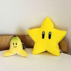 スーパーマリオ ぬいぐるみ2個セット バナナ スーパースター 新品未使用