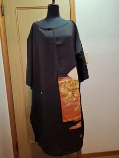 留袖からの袖付きワンピース