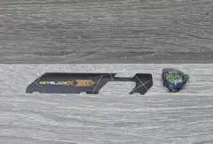 ベイブレードX　ロックチップ　ドラン　クリアブラック　ベイバトルパスシート