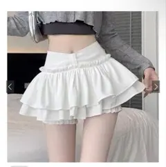 GRLインパン付きリボンミニスカート【at2252】