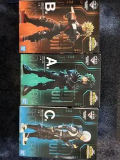 僕のヒーローアカデミア　一番くじ　ワールドヒーローズミッション　A賞　B賞　C賞