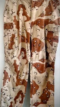 迷彩柄 デザートトラウザーズ X-Large