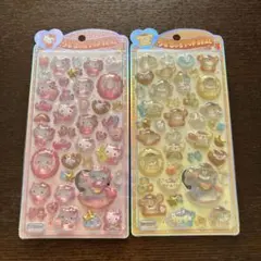 正規品未開封　ハローキティ ポムポムプリン ポップシール 2シートセット