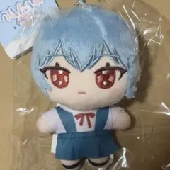 エヴァンゲリオン　綾波レイ　マスコット エヴァンゲリヲン 新劇場版 プラグスーツスタイルマスコットfeat