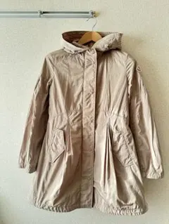 【未使用・ほぼ新品】MONCLER フーディスプリングコート
