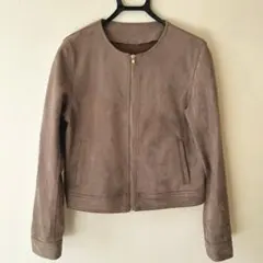 フェイクスエード ライダース ジャケット Mサイズ