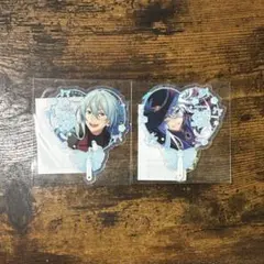 2あんスタ 中国 偶像梦幻祭 星推クリアカード ＡB 開花前　開花後　日々樹渉