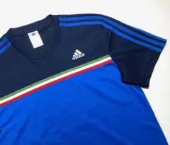 adidas　アディダス　Tシャツ　L　バックプリント　パフォーマンスロゴ刺繍