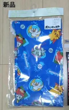 【新品】　ポケモン　ピカチュウ　ニャオハ　クワッス　ホゲータ　巾着Ｌ