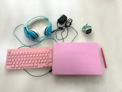 【美品】チャレンジタッチ 本体 キーボード ヘッドセット チャレンジタッチ 本体 キーボード ヘッドホン セット | Mercari