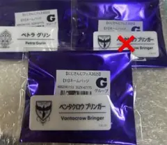 にじフェス ネームバッジ Gグループ