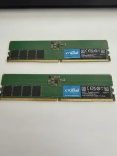 Crucial DDR5 16GB✖️2枚 CT16G48C40U5
