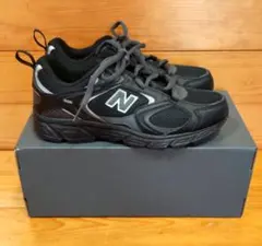 美品 newbalance ML408K ブラック　23.5cm