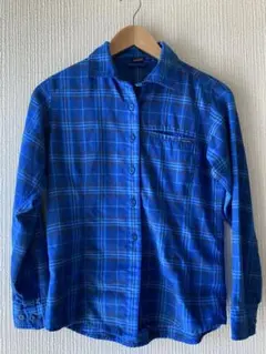 montbell チェック柄 長袖シャツ S