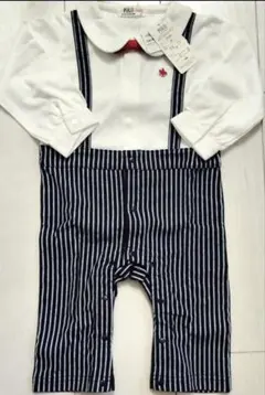 ポロ　ベビー　フォーマルロンパース 新品　セールのサムネイル