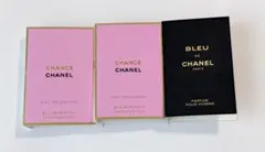 CHANEL CHANCE EAU FRAICHE サンプル 3点セット - メルカリ