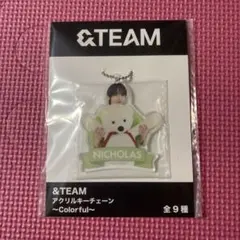 &TEAMアクリルキーチェーン～Colorful～　NICHOLAS