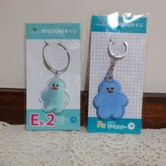 ドキドキくじ　mojojojo　ミント　アクリルキーホルダー　刺繍キーホルダー