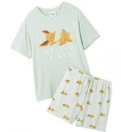 ジェラートピケ ポケモン カビゴン接触冷感プリントTシャツショート