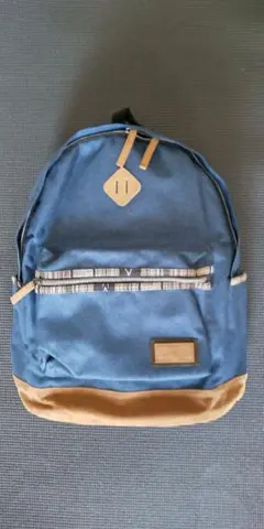 青いキャンバスリュック(お子様にも)