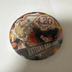 僕のヒーローアカデミア 爆豪勝己 バースデー缶バッジ2019 バースデー