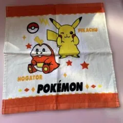 ポケモン フェイスタオル イエロー コダック ピカチュウ タオル