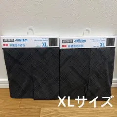 XLサイズ ユニクロ エアリズムデオドラント メンズステテコ 2点 柄グレー