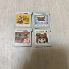 ニンテンドー3DS ゲームソフト 4本セット