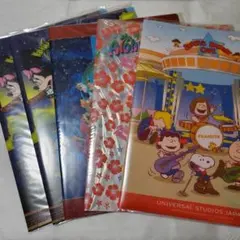 新品　ファイル　ディズニー　スヌーピー