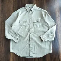 Carhartt ペンキダメージ ワークシャツ / XL〜2XL相当