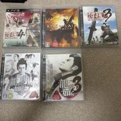 PS3 ゲームソフト 5本セットジャンク品動作未確認