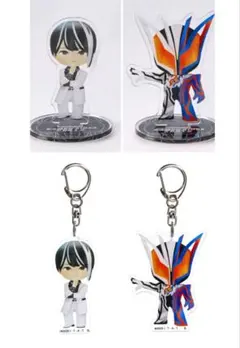 仮面ライダーノクス デフォルメ アクリルスタンド アクリルチャーム 4点セットのサムネイル
