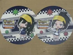 僕のヒーローアカデミア ヒロアカ アニメイトカフェ 特典コースター 蛙吹 八百万