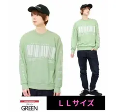 スウェット メンズ 大きいサイズ 長袖 トレーナー　LL