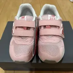 New Balance 313 キッズシューズ ピンク19㎝