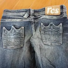 ロデオクラウンズ★クラウンポケットスキニーデニム★24