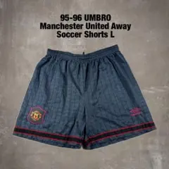 95-96 アンブロ マンチェスターユナイテッド アウェイ サッカー ショーツのサムネイル