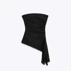 ZARA 新品　未使用　美品　15号〜17号　ベアトップ　ストレッチトップス 2025年最新】ZARA レディース ベアトップ・チューブトップの人気