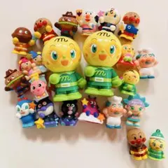 アンパンマン　20体セット　指人形　フィギア　おもちゃ　メロンパンナ