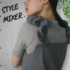 STYLEMIXER ショルダーシャーリングオールインワン