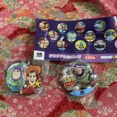くら寿司 ピクサー オリジナル缶バッジ 、キーホルダーのサムネイル