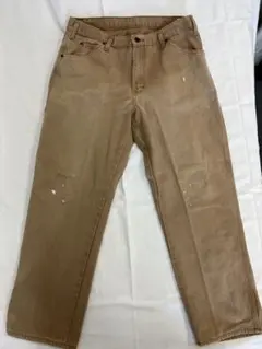 小*鉄様 Dickies ディッキーズ ダック地 ダンガリーペインターワーク