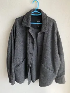 pas de calais ノーカラージャケット 36サイズ グレー系のサムネイル
